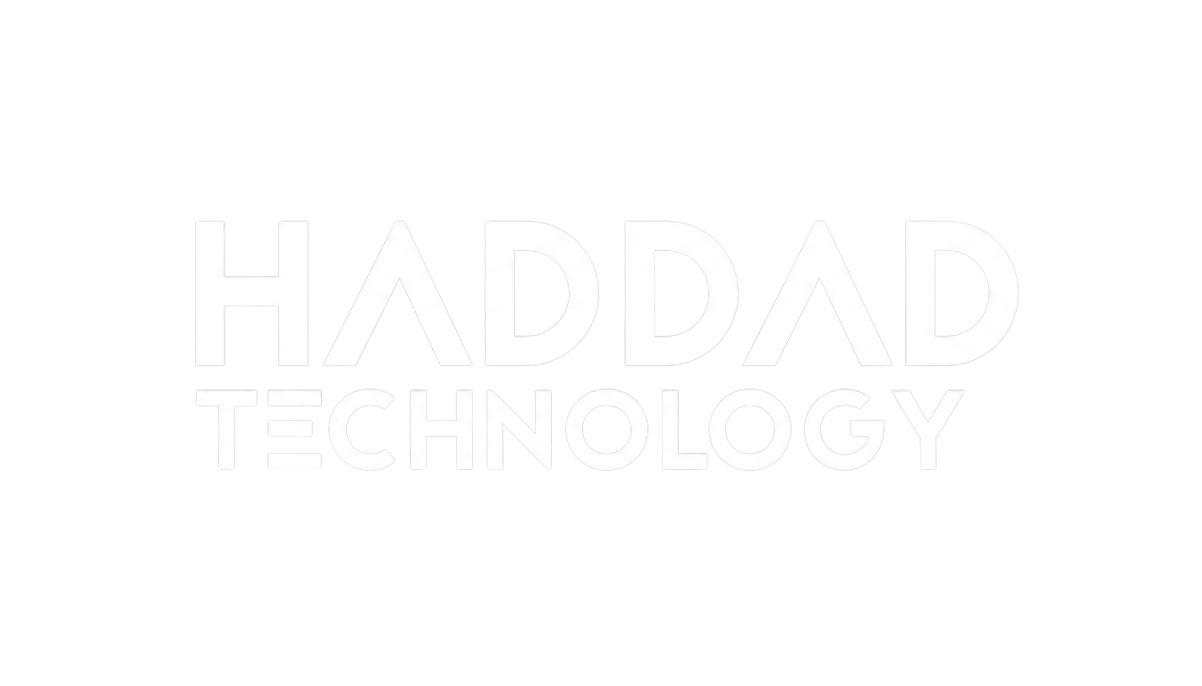 Haddad Technology Logo Inverted